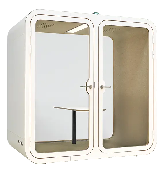 ACOUSTIC SPACE 220, akustický box 2200x2200x1200 mm, bílá/bílá